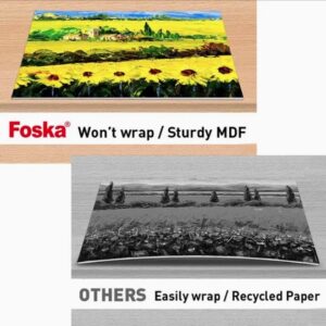 Foska Artist Canvas Board 30×30cm CN4005 - Image 4