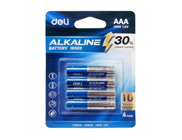 DELI ALKALINE BATTRY AAA PC