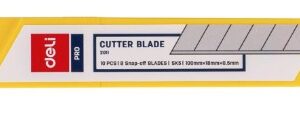 Deli Pro Cutter Blade 8 Snap-off Blades 10pcs - Image 3
