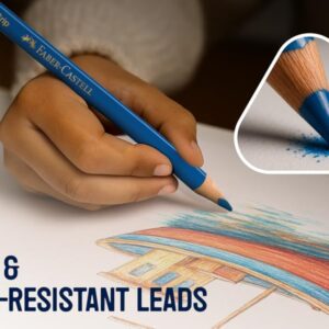 Faber-Castell Triangular Colour Pencil Set – Pack of 36 | Super Soft, Smooth - Image 6