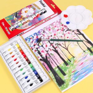 Foska Acrylic Color 12ml×12color - Image 4