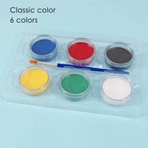 Foska Glitter Face Paint 6color - Image 5