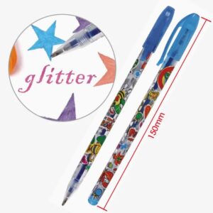 Foska Glitter Gel pen 12pc 2.0mm - Image 5
