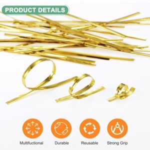 Metallic Gold Twist Ties 15cm - Image 5