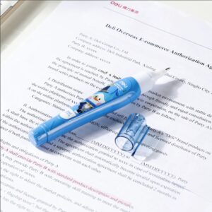 Deli H10000 Precision Correction Pen – Quick-Dry, 5ml Fine Tip for Flawless Edits - Image 3
