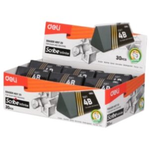 Deli Soft Eraser 4B 1pc - Image 3