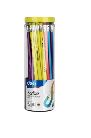 deli graphite pencil 50pcs hb 2
