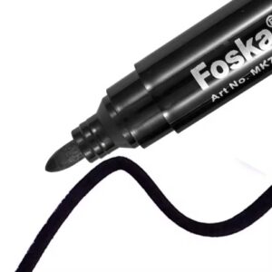 Foska Permanent  Marker Black 1pc - Image 3