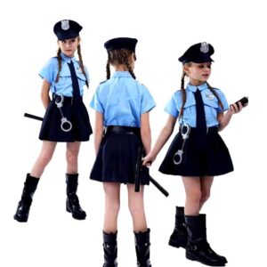 Police Officer Costume For Girls - Image 3