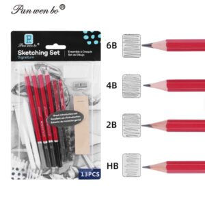 Pan Wen Bo Signature Sketching Set 13pcs - Image 3