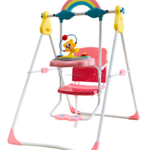 Rainbow Deluxe Baby Swing Set -Safe and Comfortable - Image 2