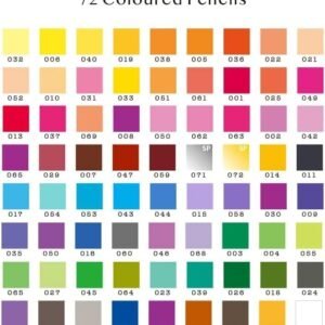 72 Colored Pencils, Quality Coloring Pencils for Adult Coloring Artists Professionals and Colorists -Oil Based Color Pencil - Image 6