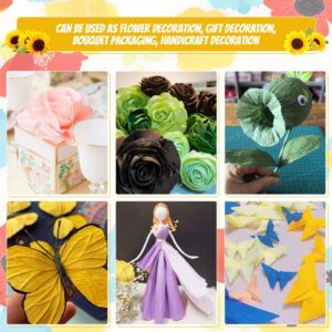 Premium Colored Crepe Paper – 6-Roll Vibrant Craft Set - Image 3