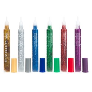 Sparkle & Shine Deli Washable Glitter Glue, Non-Toxic Art Supplies - 6 Pack - Image 3