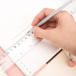Deli Ruler 30cm (12 inch) Transparent Ideal for Measuring and Drawing - Image 4