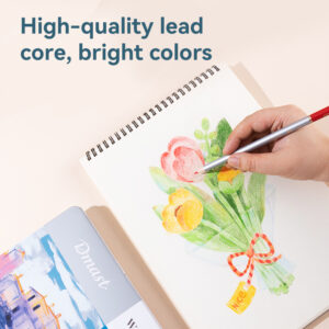 Deli Dmast Professional Water-Based Colour Pencil-36 colors - Image 6