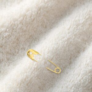 200 PCS 19mm / 3/4 Inch Safety Pins Gold Sewing Pins DIY Crafts - Image 5