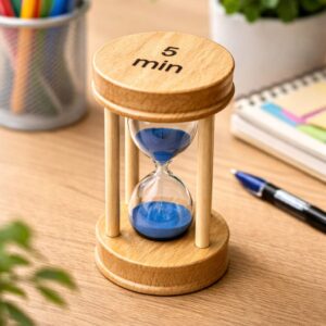 5-Minute Professional Time Management Hourglass - Image 3