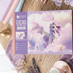 Maxleaf Magical Unicorn Sticker & Drawing Book - 2-in-1 Creative Activity Pad for Kids - Image 6