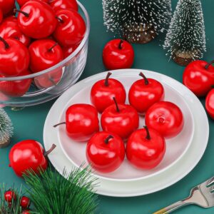 Charming Handcrafted Simulation Red Artificial Fruit – Set of 6 - Image 4