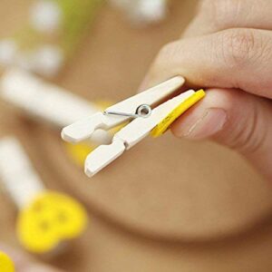 Emoji Heart Wooden Clip Set - Image 4