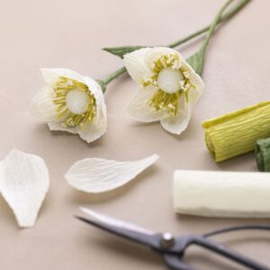 Premium White Crepe Paper Roll (50cm x 200cm) –  Art & Crafts Essential DIY - Image 3