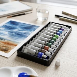 Daler-Rowney Simply Gouache Paint Set, 24 Vibrant Assorted Colors, 12ml Tubes - Image 3