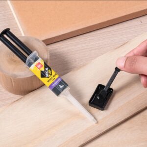 Deli Stick Up Epoxy Glue A526 - 4ml Professional 2-Component Transparent Adhesive - Image 5