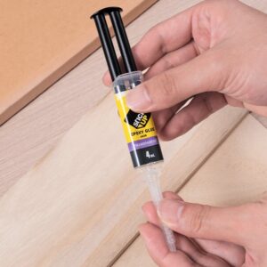 Deli Stick Up Epoxy Glue A526 - 4ml Professional 2-Component Transparent Adhesive - Image 4