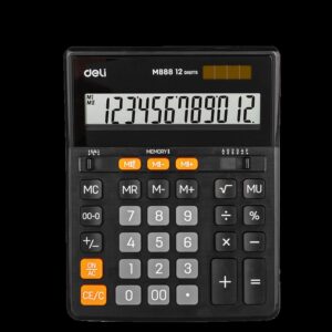 Deli M888 Dual Memory Desktop Calculator – 12-Digit Large Display - Image 4
