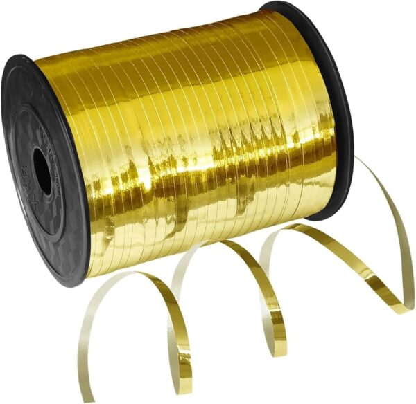 gold curling ribbon 400 y