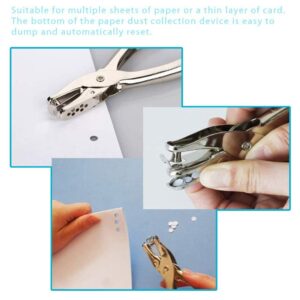 Deli 0114 All-Metal Single Hole Plier Punch – 8 Sheet Capacity - Image 3