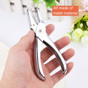 Deli 0114 All-Metal Single Hole Plier Punch – 8 Sheet Capacity - Image 4
