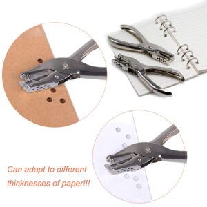 Deli 0114 All-Metal Single Hole Plier Punch – 8 Sheet Capacity - Image 6