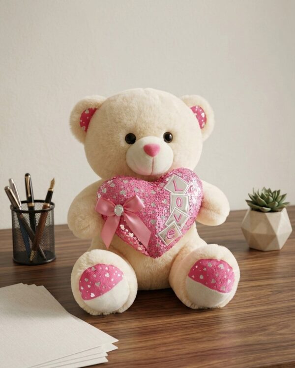 love soft teddy cream