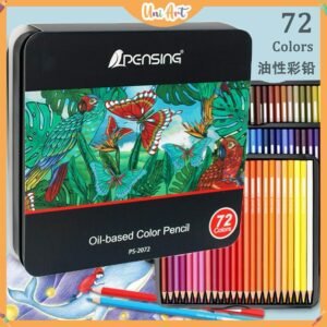 72 Colored Pencils, Quality Coloring Pencils for Adult Coloring Artists Professionals and Colorists -Oil Based Color Pencil - Image 4