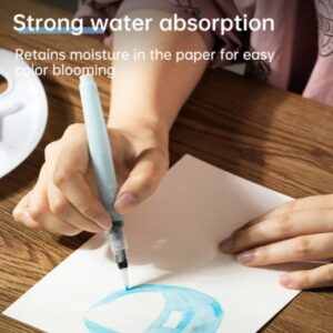 Deli Finenolo A4 Watercolor Paper Pack – 300GSM Heavyweight, 16 Sheets - Image 4