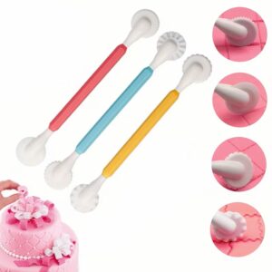 8-in-1 Dual-Ended Fondant & Clay Modelling Tool Set (4-Piece) - Image 3