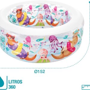 Inflatable Aquarium Kiddie Pool INTEX 58480 - Image 3