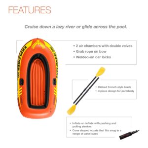 Explorer 200 Inflatable 2-Person Boat Set 78"×46"INTEX 58331 - Image 4