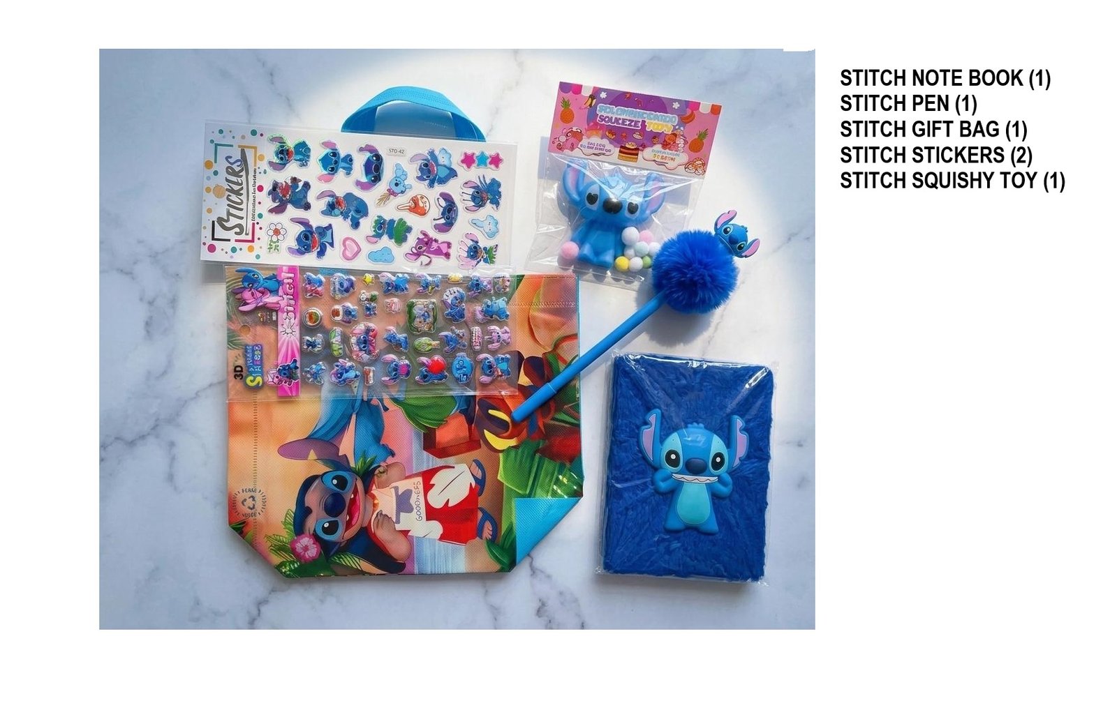 Stitch Promo Set Disney Stitch Stationery Combo Set - Resources Arabia Trading