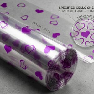 Gift Wrapping Roll Mixed design 1pc  150×70cm (Clear cellophane Roll) - Image 6
