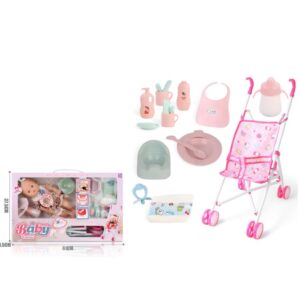 Baby Doll Stroller Set with 16 baby sounds - Image 3
