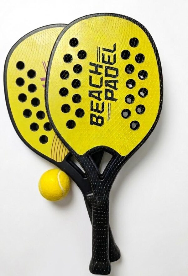 beach padel yellow