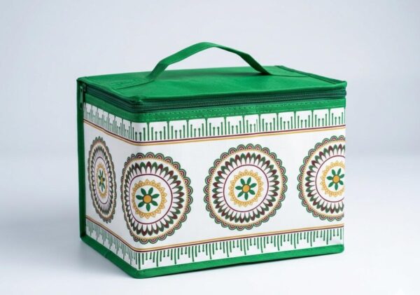 insulated bag green