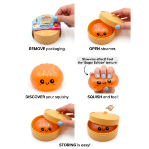 DUMPLING SQUISHY 5CM 1PCS - Image 3