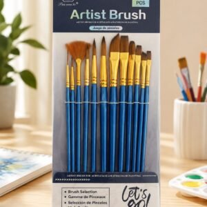 12-Piece Artist Brush Set Pan Wen Bo - Image 1