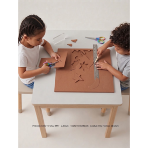 BROWN A4 SOFT FOAM SHEET SET 10mm 1PC - Image 1