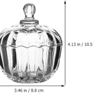 Deli Glass Sunrise Sugar Bowl 88MM - Image 2