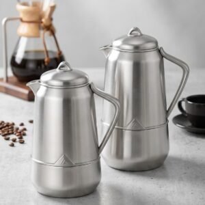 Stainless Steel Vacuum Flask0.7L+1.0L  2 pcs - Image 1